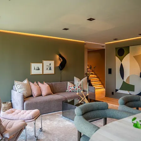 빌라 Eksklusiv Enebolig 베르겐