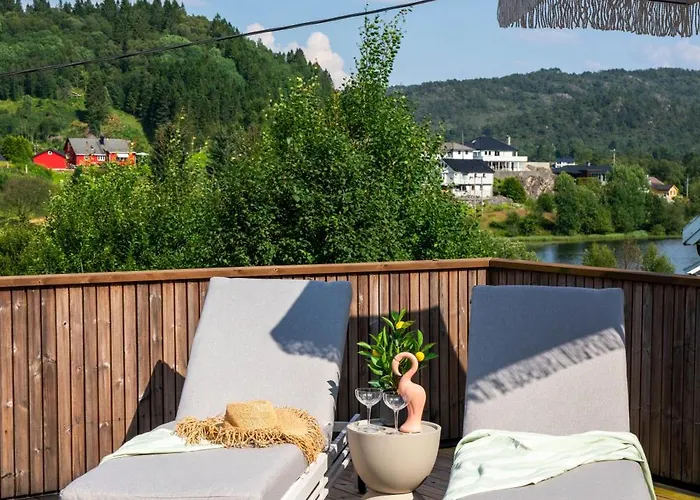 Eksklusiv Enebolig Med Jacuzzi Villa Bergen
